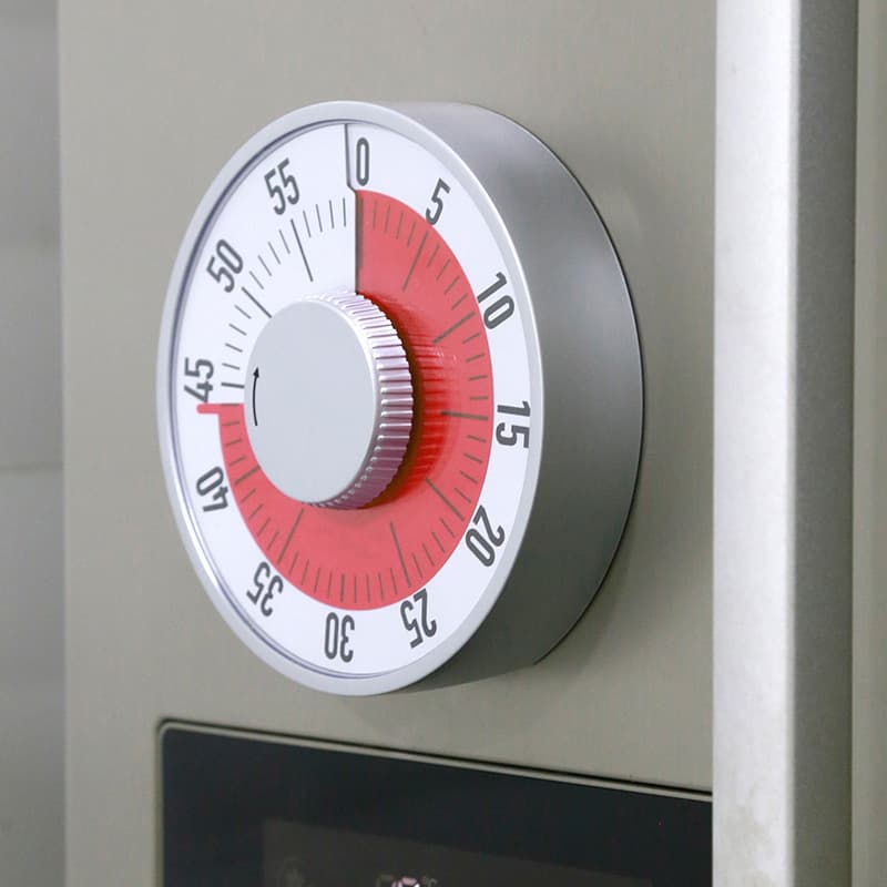 Kitchen Timer Mechanical Timer Magnetic Stand Time Reminder Alarm Clock