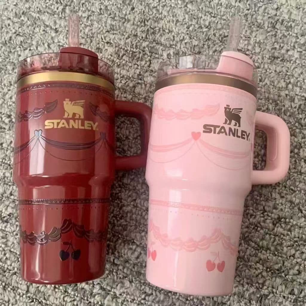 New cross-border Stanley Valentine's Day gift box second generation 40oz car cup 304 stainless steel thermos cup