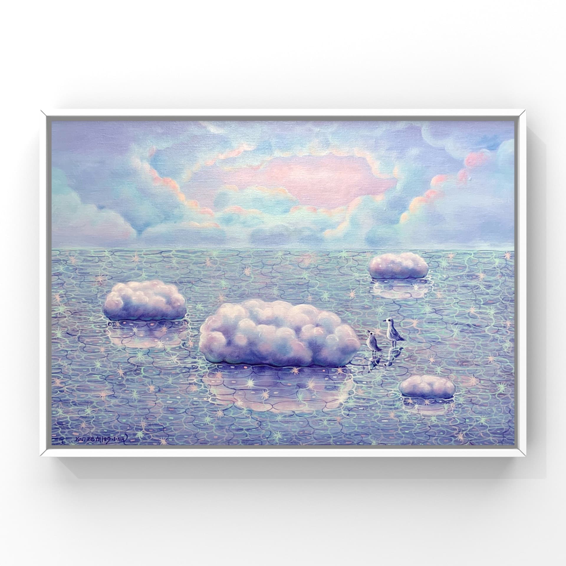 [Artist's Own Store] "Full of Gold and Jade," Yan Zeming limited edition signed print.