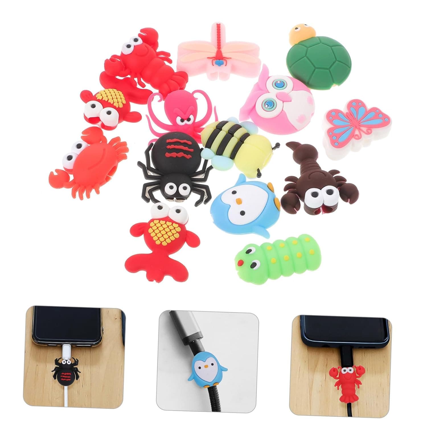 Cross-border Data Cable Protective Cover, Wire Biting Device, Charging Cable Protective Cover, Charging Head Protective Cover, Bite Factory In Stock