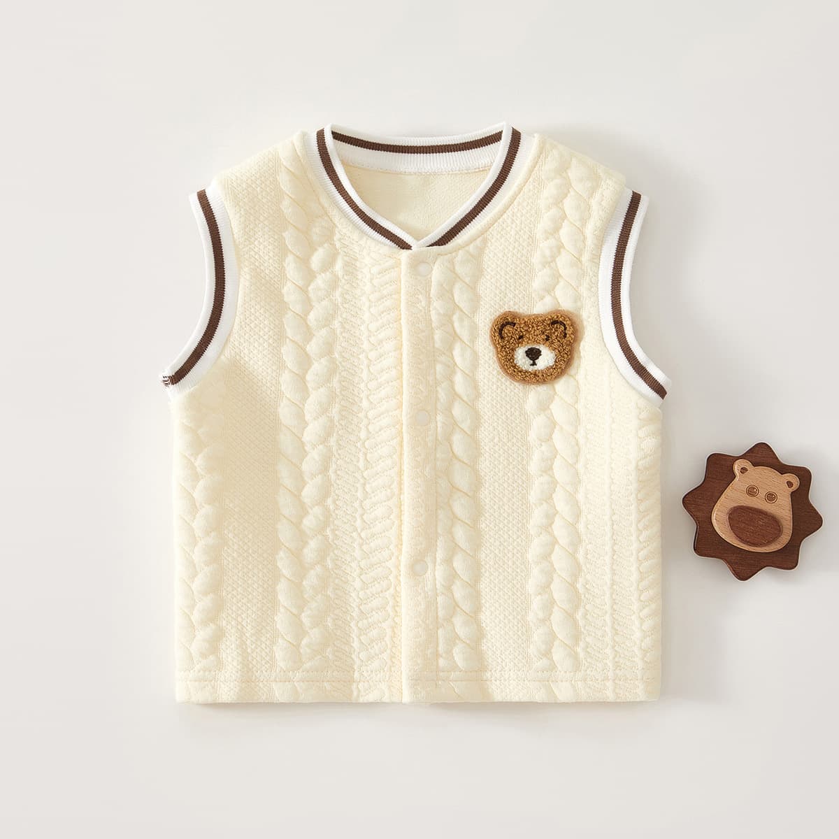 Baby Vest Autumn Winter Warm Cotton Vest for Boys and Girls Spring Autumn Outerwear Warm Vest Jacket