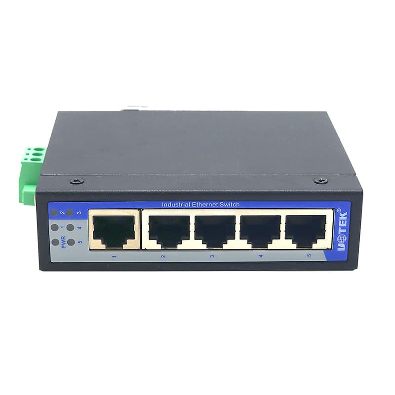 Yutai Industrial 5-Port Gigabit Switch All-Port Ethernet Switch Unmanaged UT-60-D5GDST