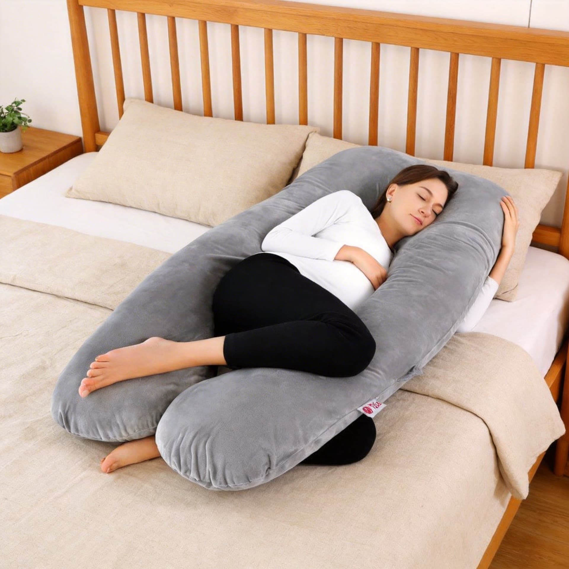 Pregnancy Pillow Amazon Multifunctional Washable Side Sleeping Pillow Back Support Body Pillow Cross-border Essential U-Shaped Pillow