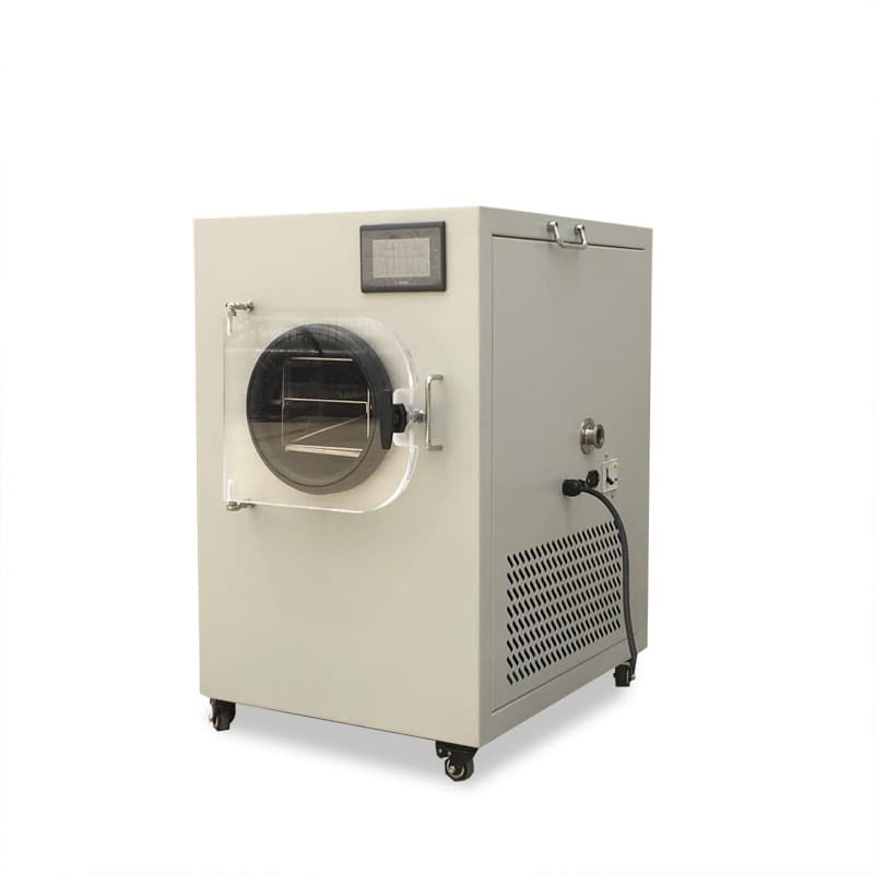TF-HFD-1A Mini Freeze Dryer for Pharmaceuticals, Biopharmaceuticals, and Serum.