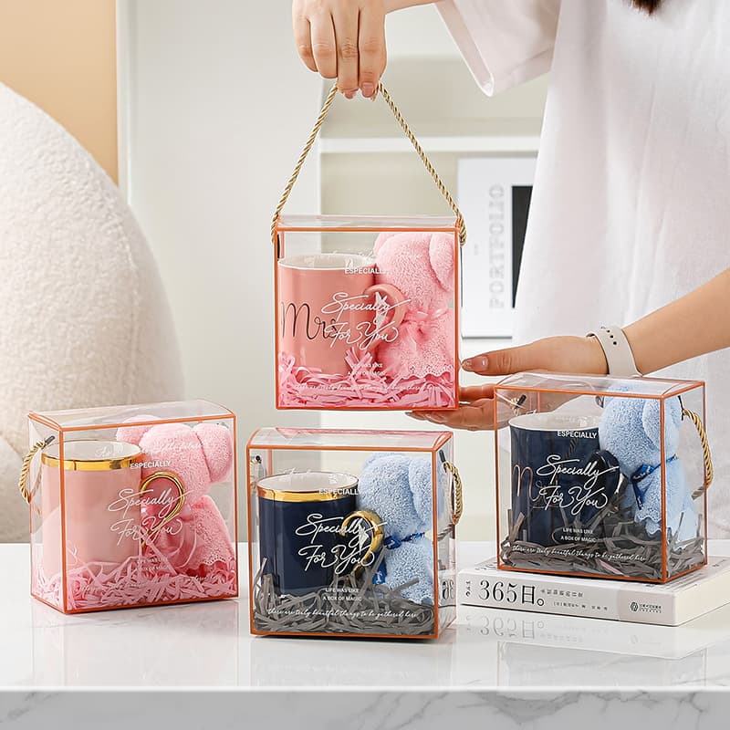 Souvenir Gift Set for Birthdays/Weddings Cross-border Ceramic Cup Anniversary Box