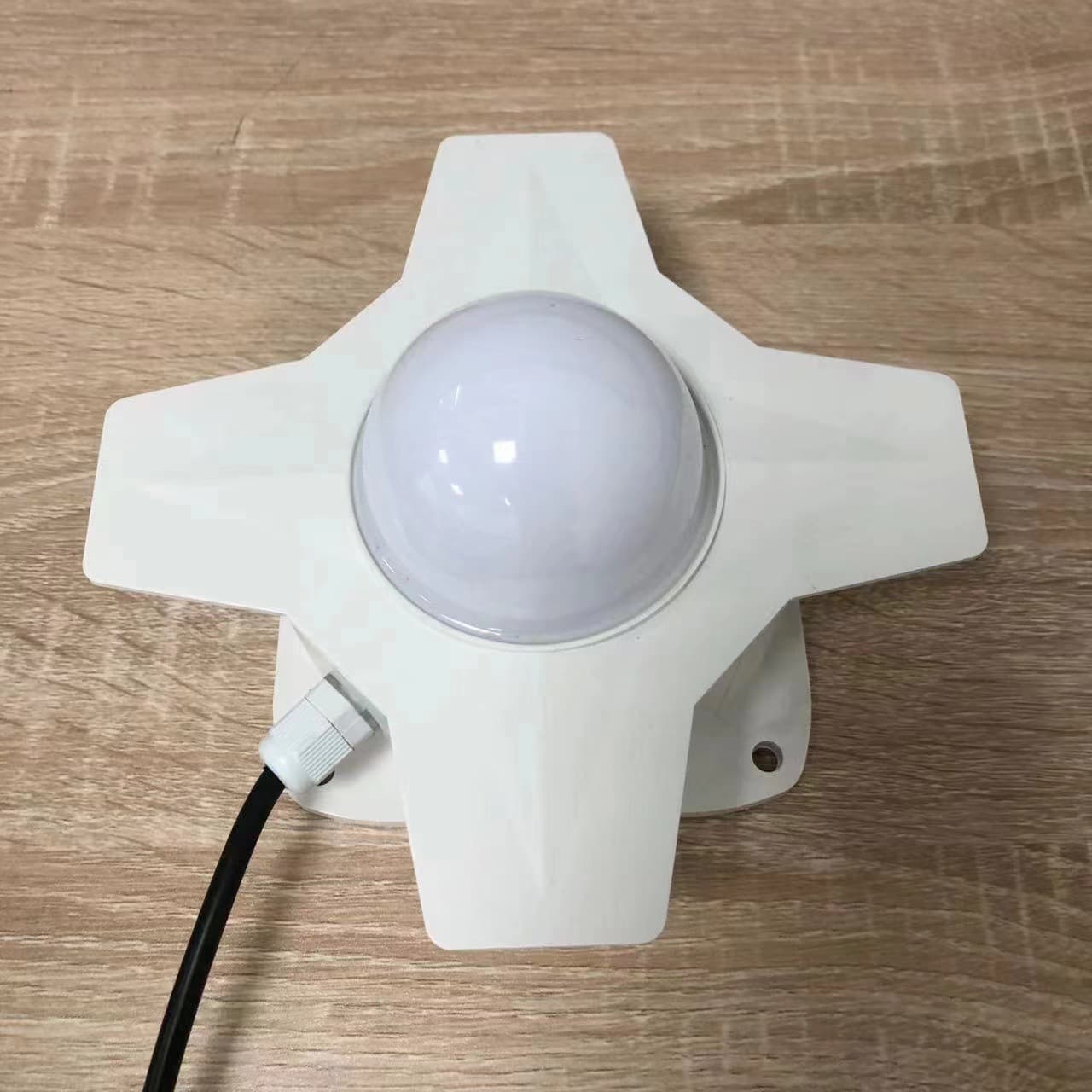 Cross star lamp landscape building bridge lighting fixtures