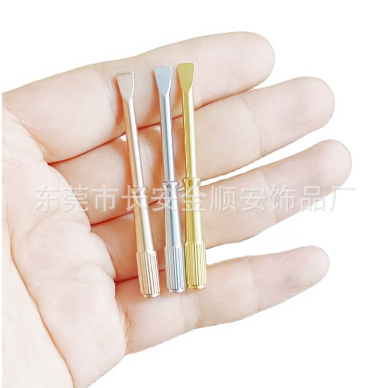Bracelet Screwdriver Hardware Tool for Bracelet Ring Pendant Nut Removal Flathead Screwdriver