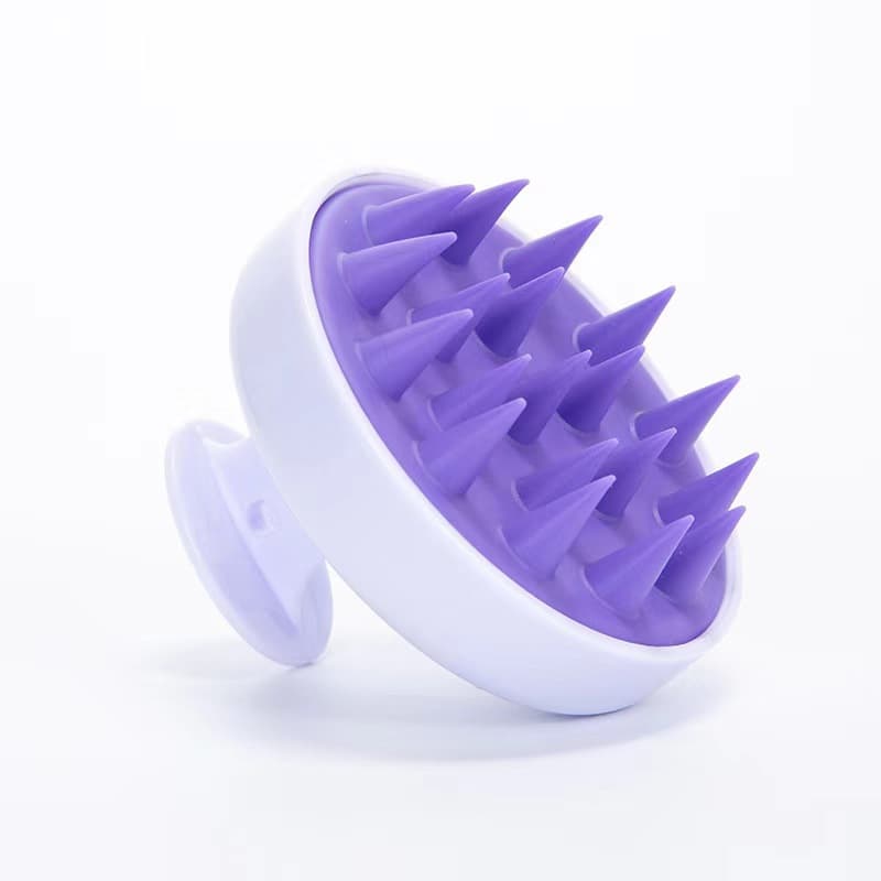 Wholesale Scalp Massage Brush Multi-Functional Shampoo Comb Wet and Dry Use Soft Silicone Shampoo Brush