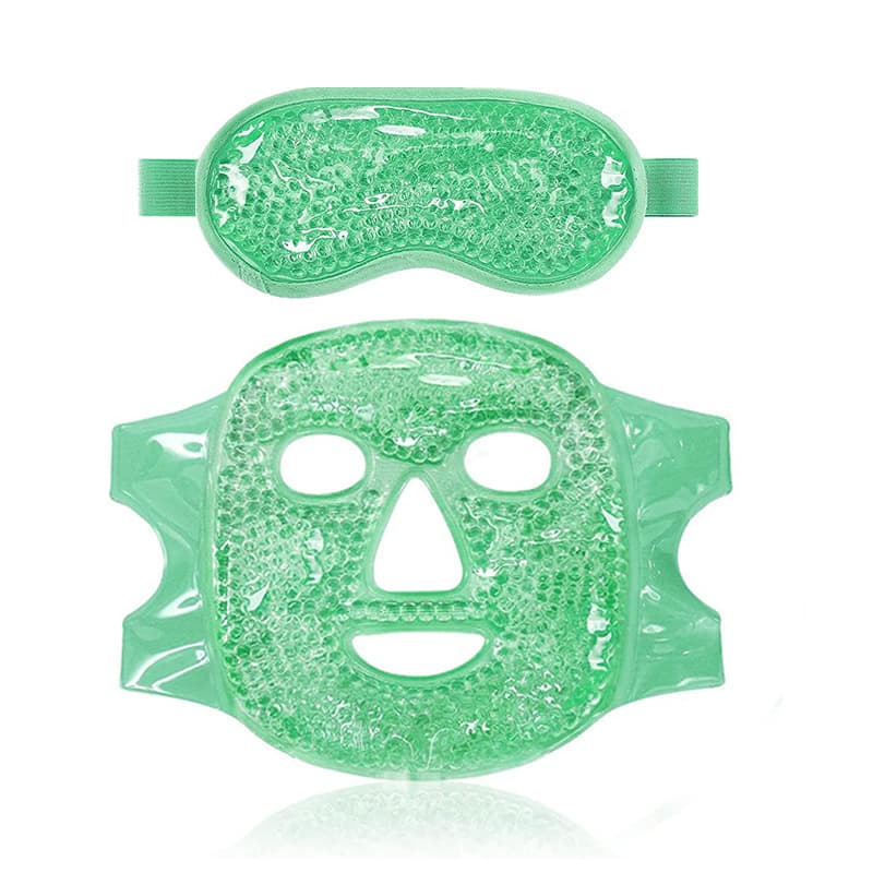 Gel Bead Mask Hot and Cold Therapy Eye Mask Plush Beauty Face Mask Cross-border Ice Mask Reusable Ice Pack