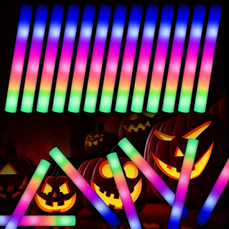 2026 New Style Cross-border Dropshipping 200/100/67/30 Pieces Party Light-up Foam Sticks Cross-border Dropshipping