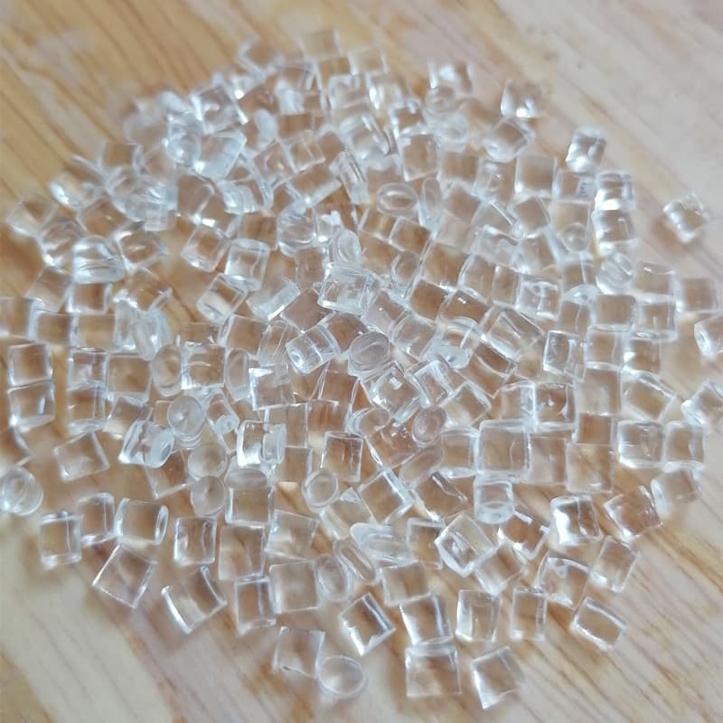 Acrylic recycled material, PMMA first-class regrind, acrylic transparent recycled particles, high toughness, non-yellowing