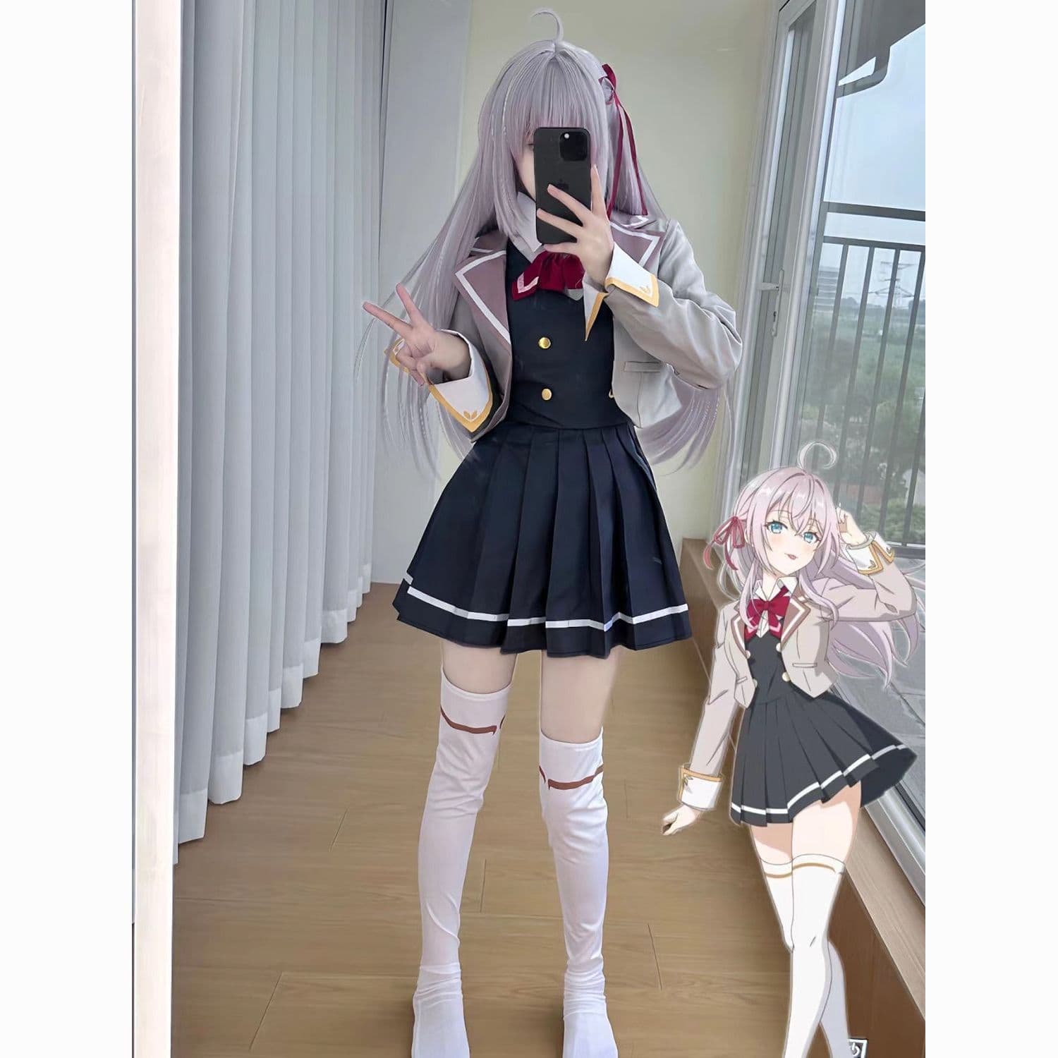 Alya Cosplay Costume - Sometimes Whispers in Russian to Hide Embarrassment - Alya Cosplay Set