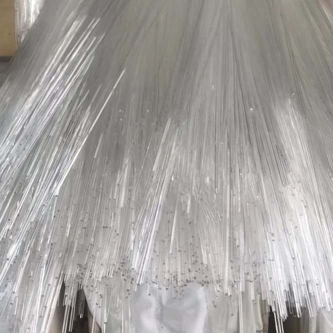 2x2mm, 3x3mm, 4x4mm, 5x5mm Acrylic Edge Strips, PS Square Strips, Transparent Fixed Plexiglass Square Strips