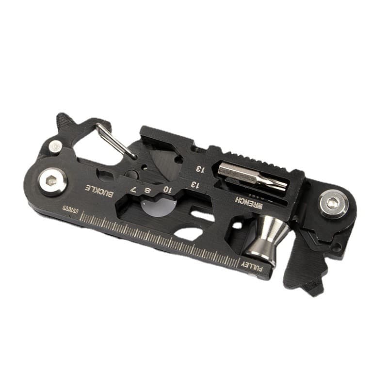 EDC Outdoor Survival Folding Wrench Tool Knife Stainless Steel Tactical Scissors Mini Repair Tool