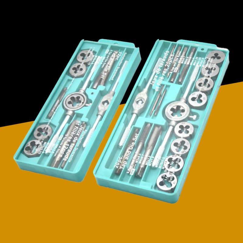 Tap and Die Wrench Set Hand Use Tapping Holder Tapping Tools Threading Tools Metric and Imperial Tapping Drill Bits