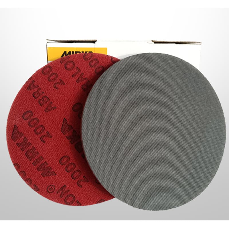 Moka finely ground cotton 5-inch sponge sandpaper flocked sandpaper car beauty finely ground cotton polishing sponge sand