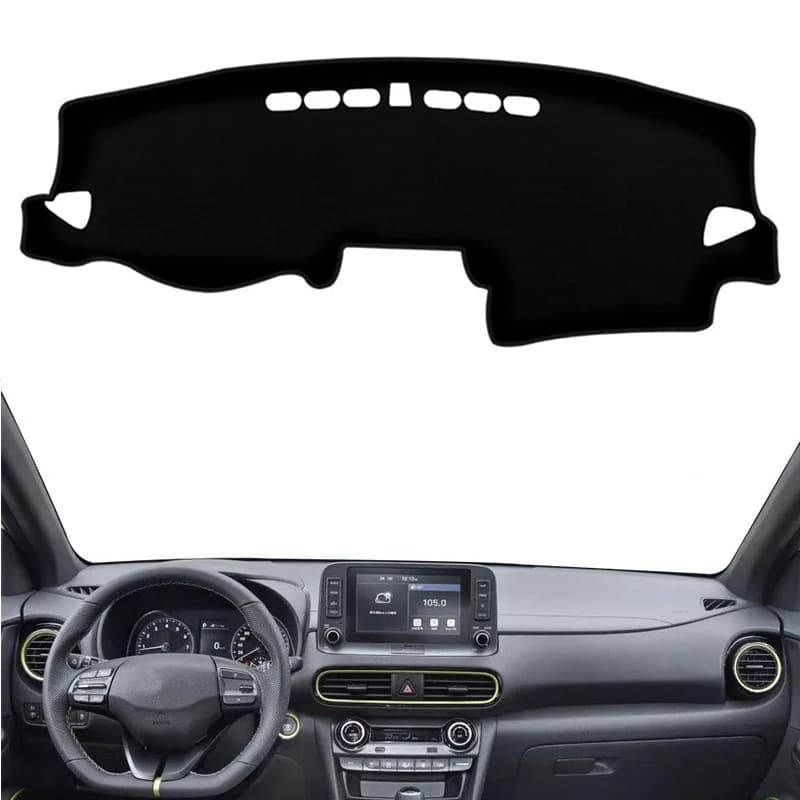 Cross-border Applicable Modern Kona 2017-2022 Car Dashboard Cover Sun Protection Anti-Slip Anti-UV