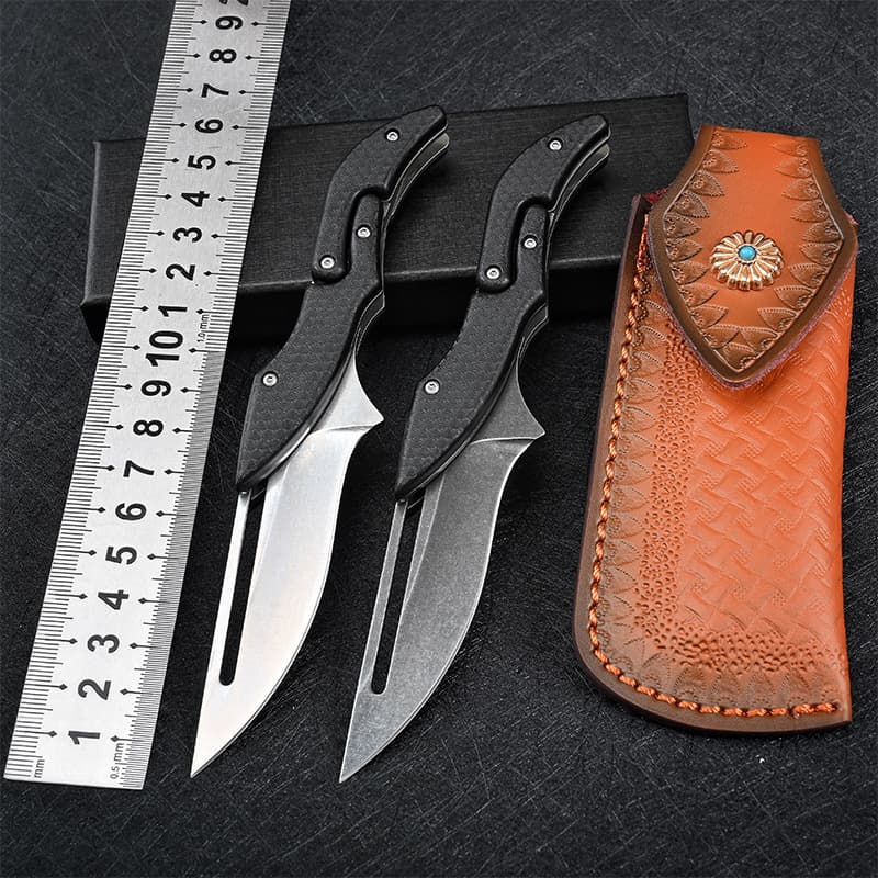 Factory Wholesale Folding Knife High Hardness Camping Self-Defense Outdoor Mechanical Folding Knife Portable Tactical Knife