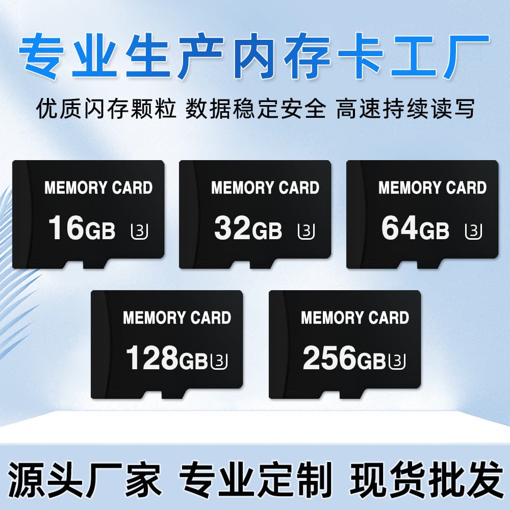 Memory Card Manufacturer Wholesale 32GB TF Card 8GB SD Card 16GB 64GB Surveillance Dash Cam 128GB Memory Card