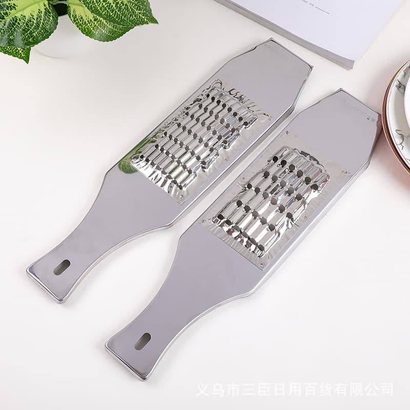 Non-magnetic Stainless Steel Potato Grater, Premium Kitchen Tool for Radish and Cucumber Shredding