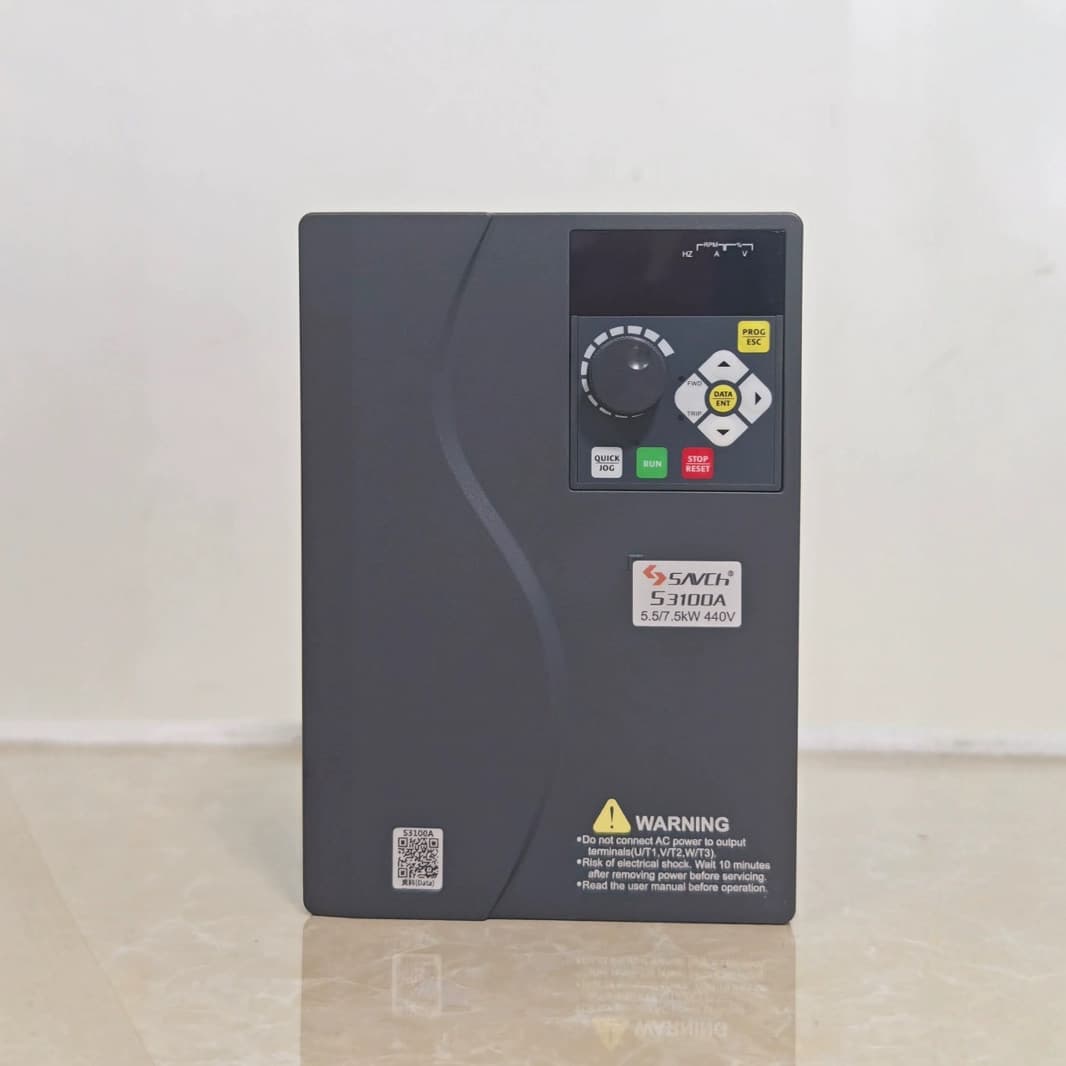 SANCH S3100-4T1.5G/7.5P frequency inverter from Taiwan; SAVCH S3100A frequency inverter.