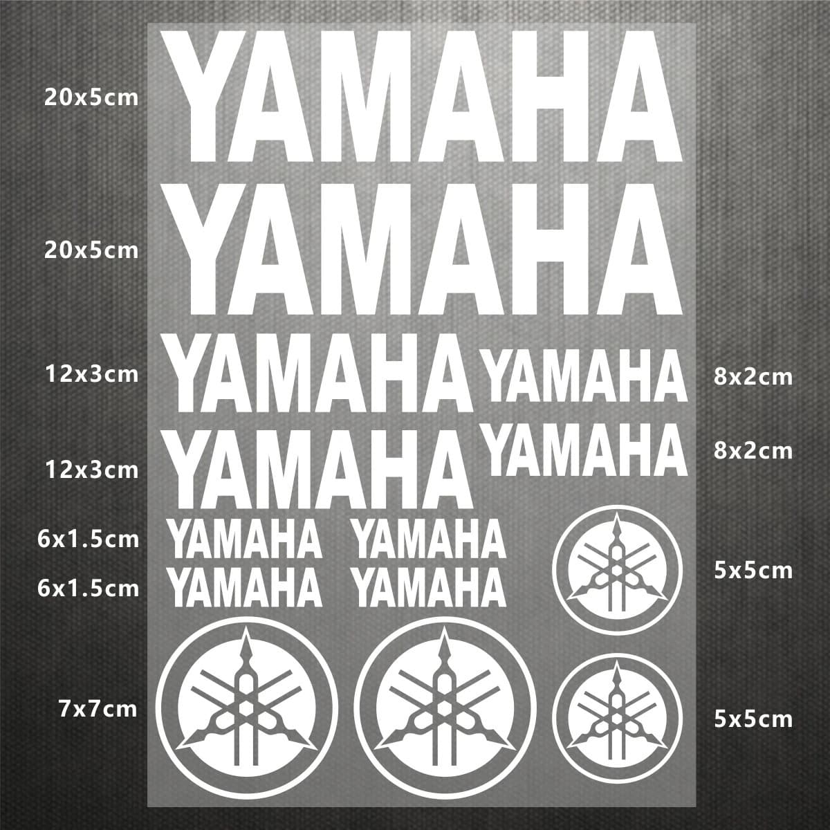 Stickers Logo Motorcycle Tank Helmet Decals Waterproof Decal