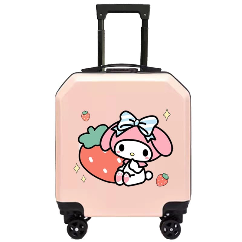 Factory Wholesale Trending New Kids Carry-On Luggage Cartoon Monster Universal Wheel Trolley Case Elementary School Student Suitcase