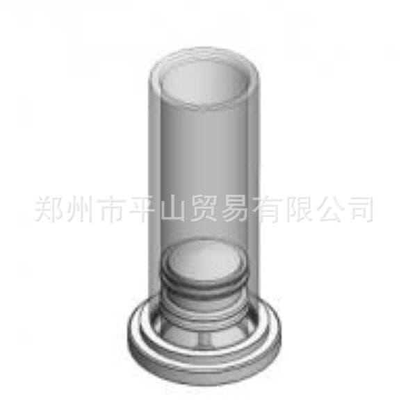 Japan KEM Kyoto Electronics 12-05643-20 Burette with Stopcock 20mL for EBU-710