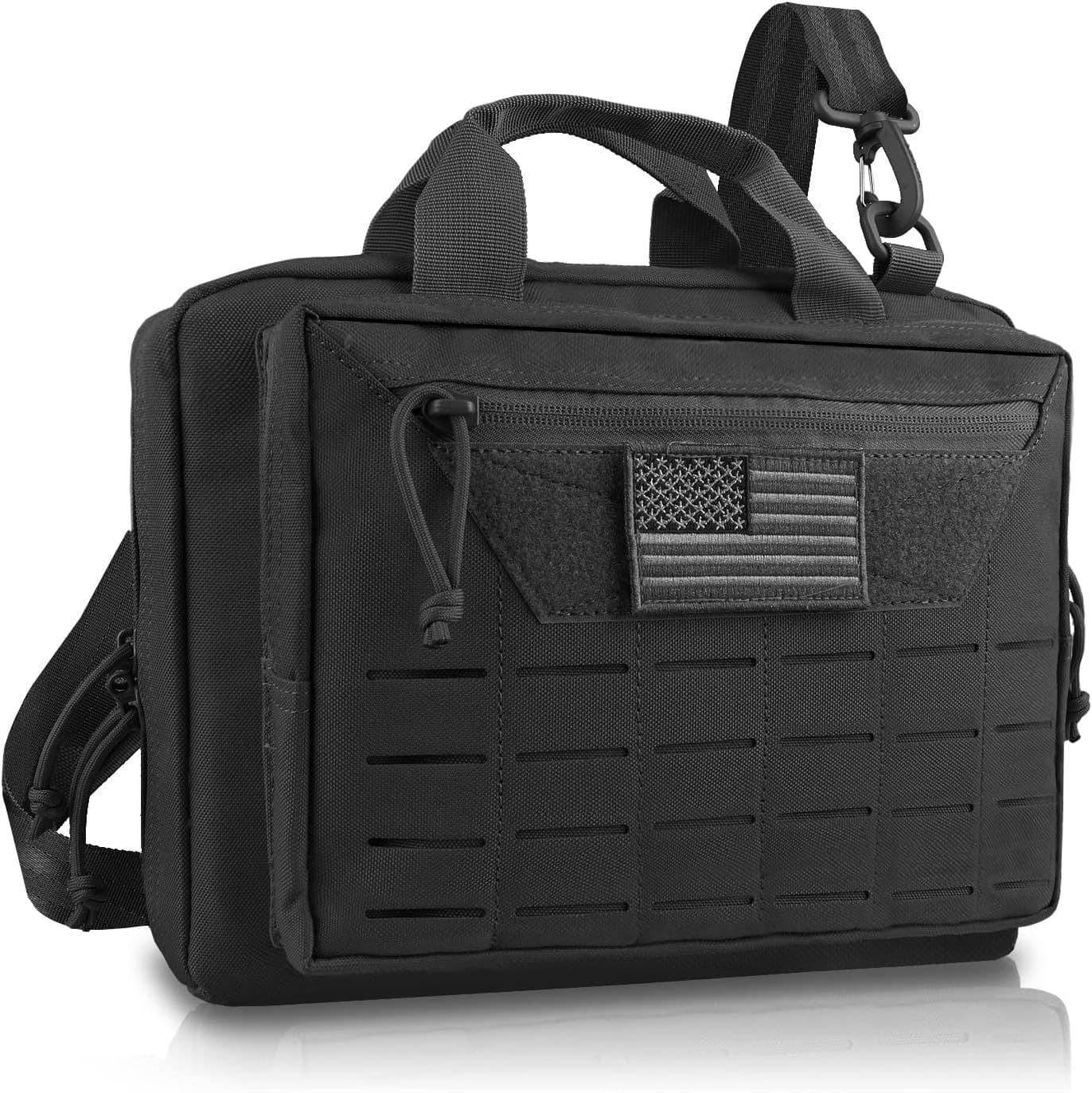 New Cross-Border Tactical Pistol Bag Hunting Shooting Range Bag BSCI Factory Custom Outdoor Multi-Function Crossbody Bag