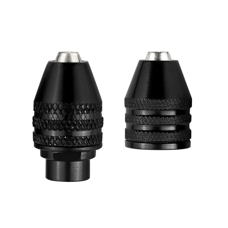 Rotary Tool Flexible Shaft, Mini Three-Jaw Chuck for Small Rotary Tools, 7/8x0.75/0.3-3.2mm