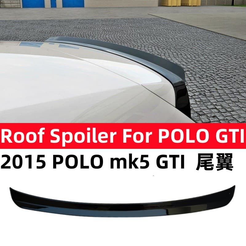 Fit for 2015 POLO GTI Rear Spoiler MD Style Small Lip POLO MK5 Modified Rear Spoiler Bumper Spoiler