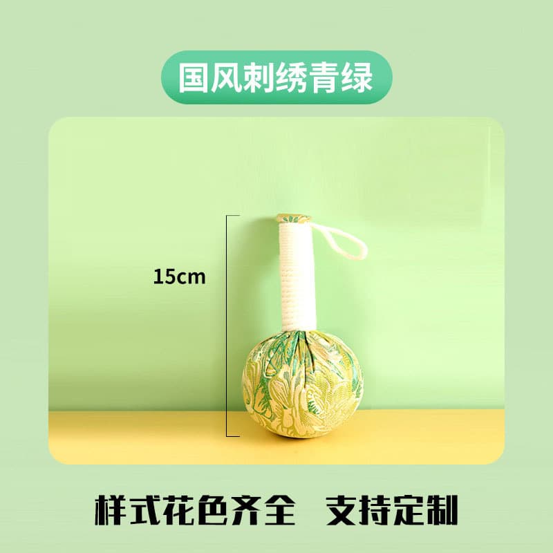 Satin Hammer Mugwort Hammer Health Hammer Mugwort Massage Hammer Meridian Dredging Patting Moxibustion Hammer Holiday Bestseller