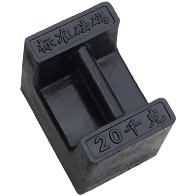 Lock type cast iron weight 25kg20kg10kg5KG floor scale calibration weight standard method elevator counterweight iron block T