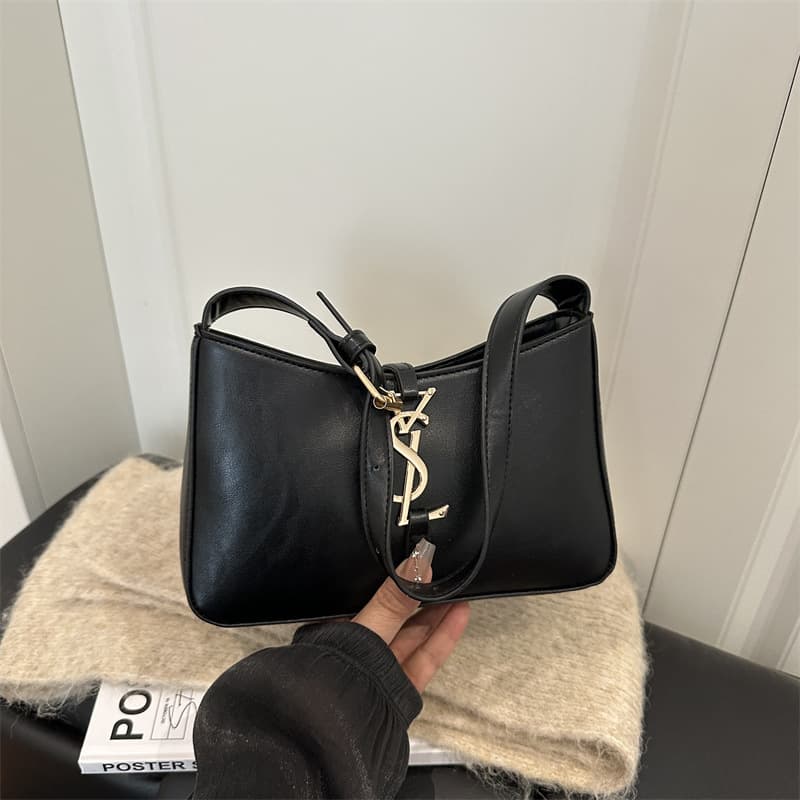 2025 autumn new style niche design small square bag fashion trend casual simple women's texture shoulder bag