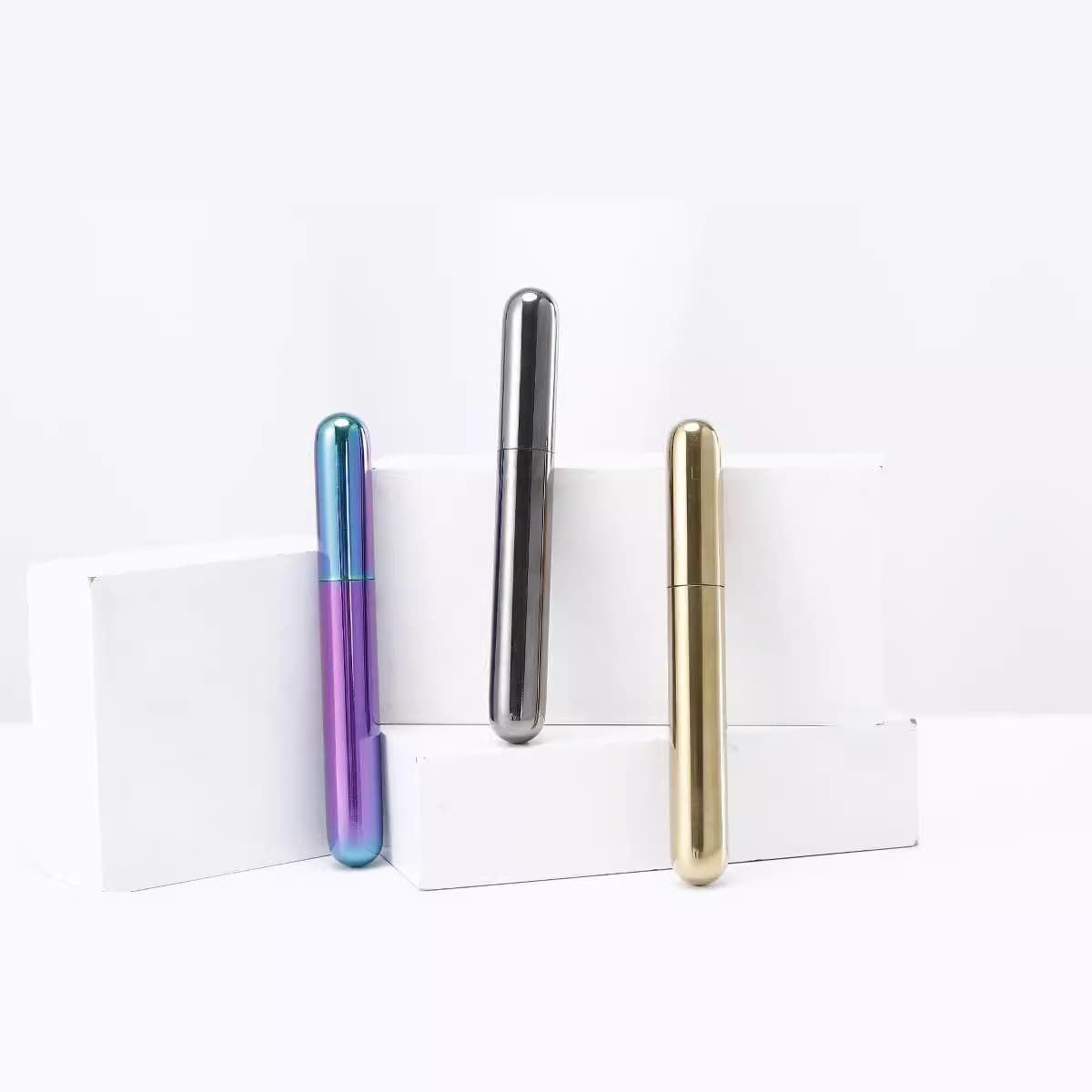 Stainless Steel Electroplated Cigar Tube, Manufacturers Can Customize Cigar Box Storage Design Cylinder Gifts