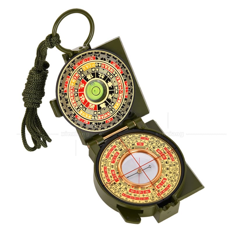 Portable Bagua Compass, High-Precision Professional Mini Outdoor Compass, Type 62