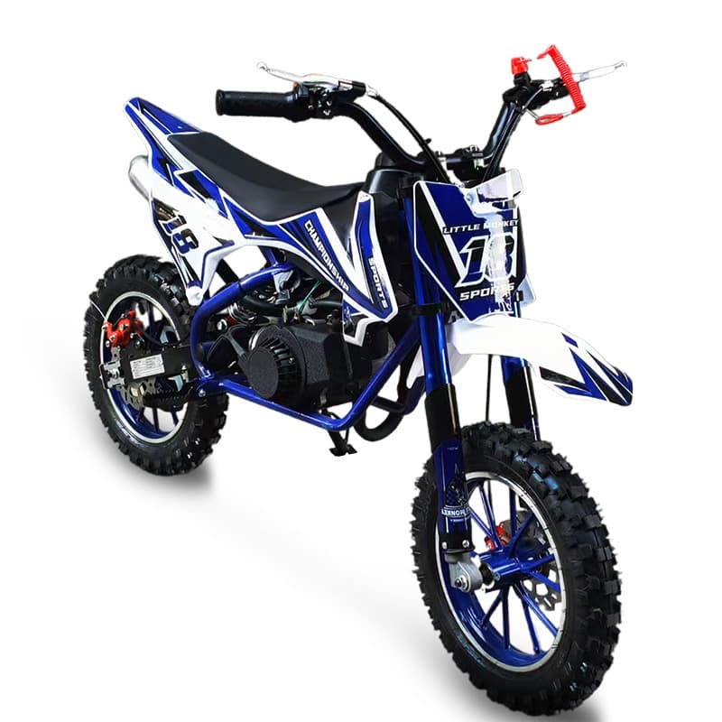 49CC Mini Dirt Bike 49CC Two-Stroke Motorcycle Kids Small All-Terrain Mountain Motorcycle