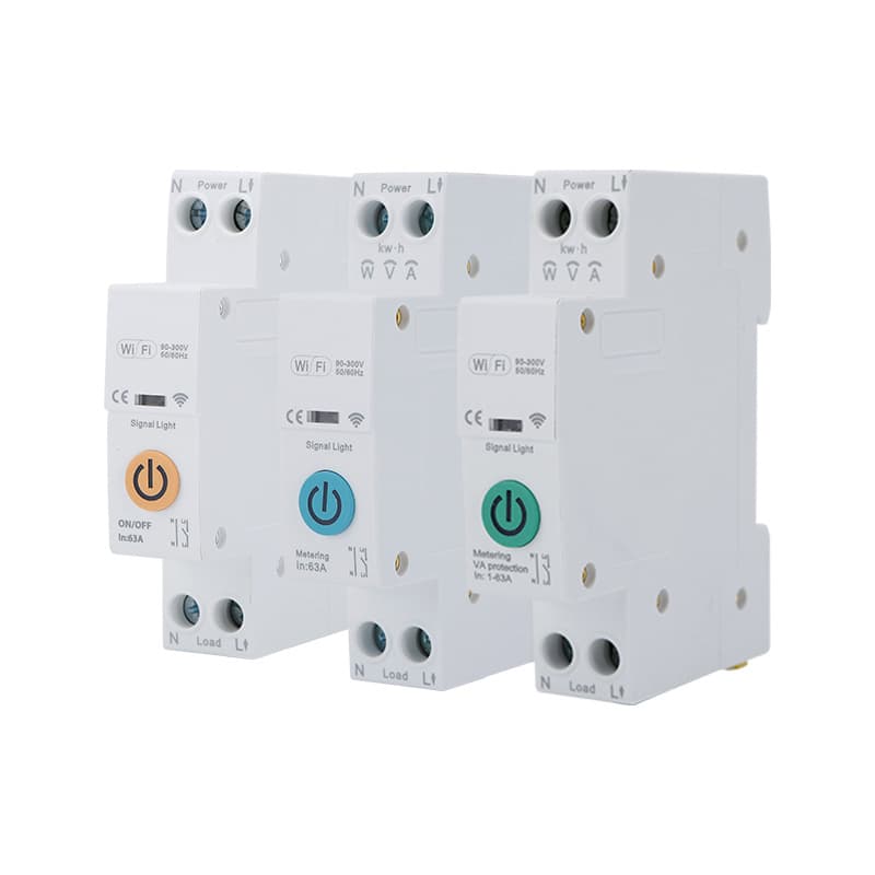 Zhibao Tuya Smart Remote Circuit Breaker WiFi Unlimited Remote Control On/Off Switch with Timing and Metering