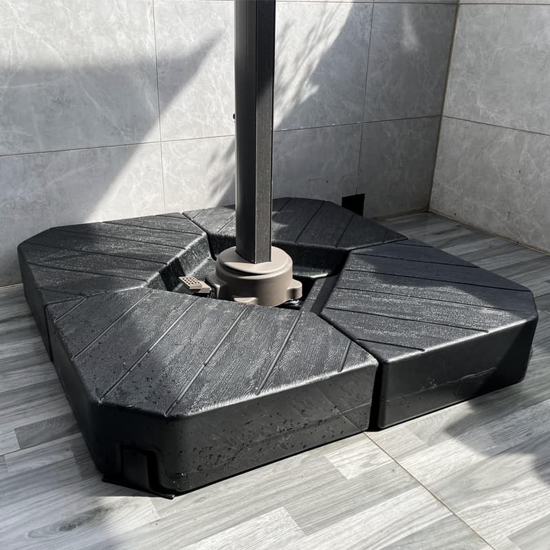 Roman Umbrella Dedicated Large Water-Filling Base Sunshade Umbrella Sun Umbrella Large Outdoor Water Tank Fixed Weighted Umbrella Stand