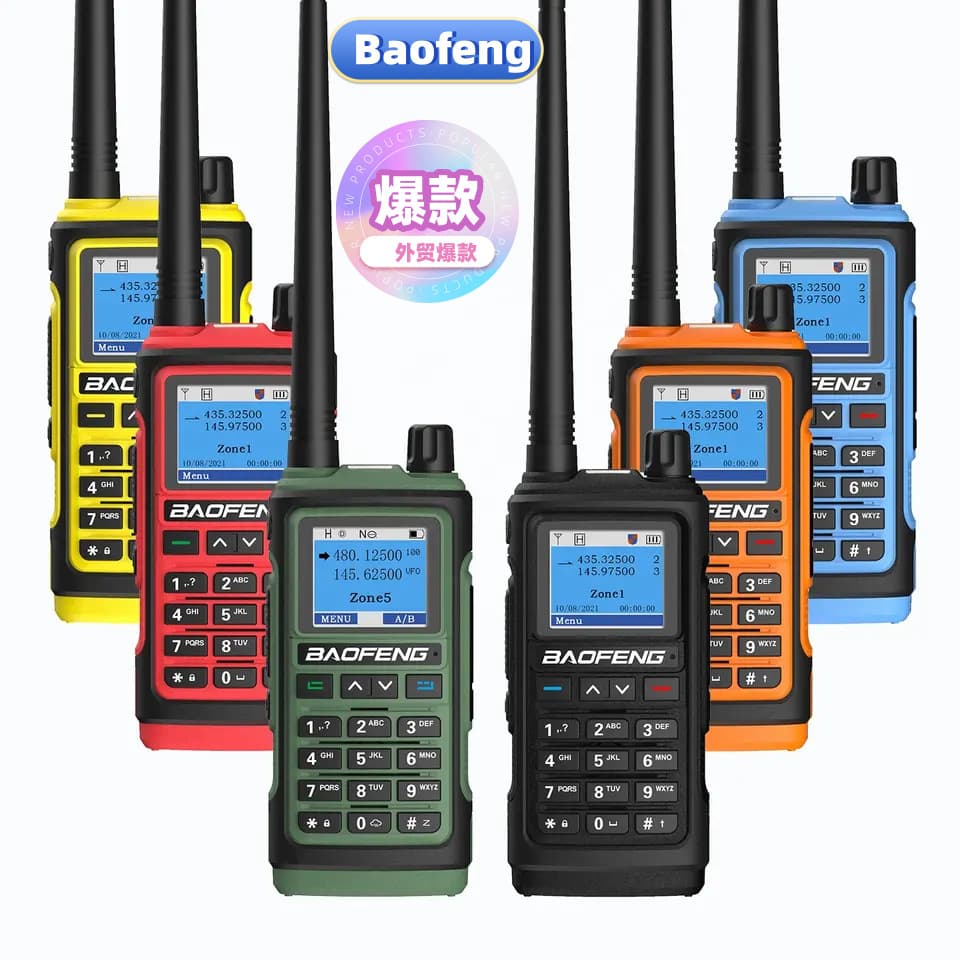BAOFENG BaofengUV17 walkie-talkie UV dual-stage tpye-c charging hand FM foreign trade wholesale