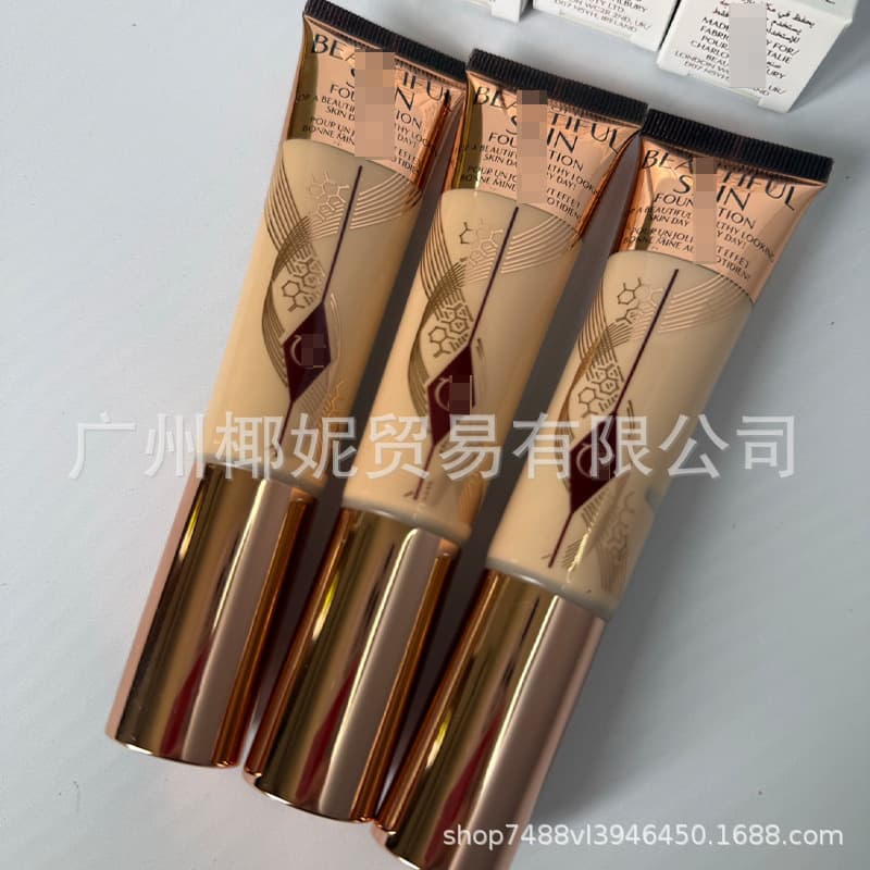 Cross-border Drop Shipping C.T Flawless Foundation Soft Glow Serum 1/2 Neutral/Warm Highlight Foundation 30ml for Export