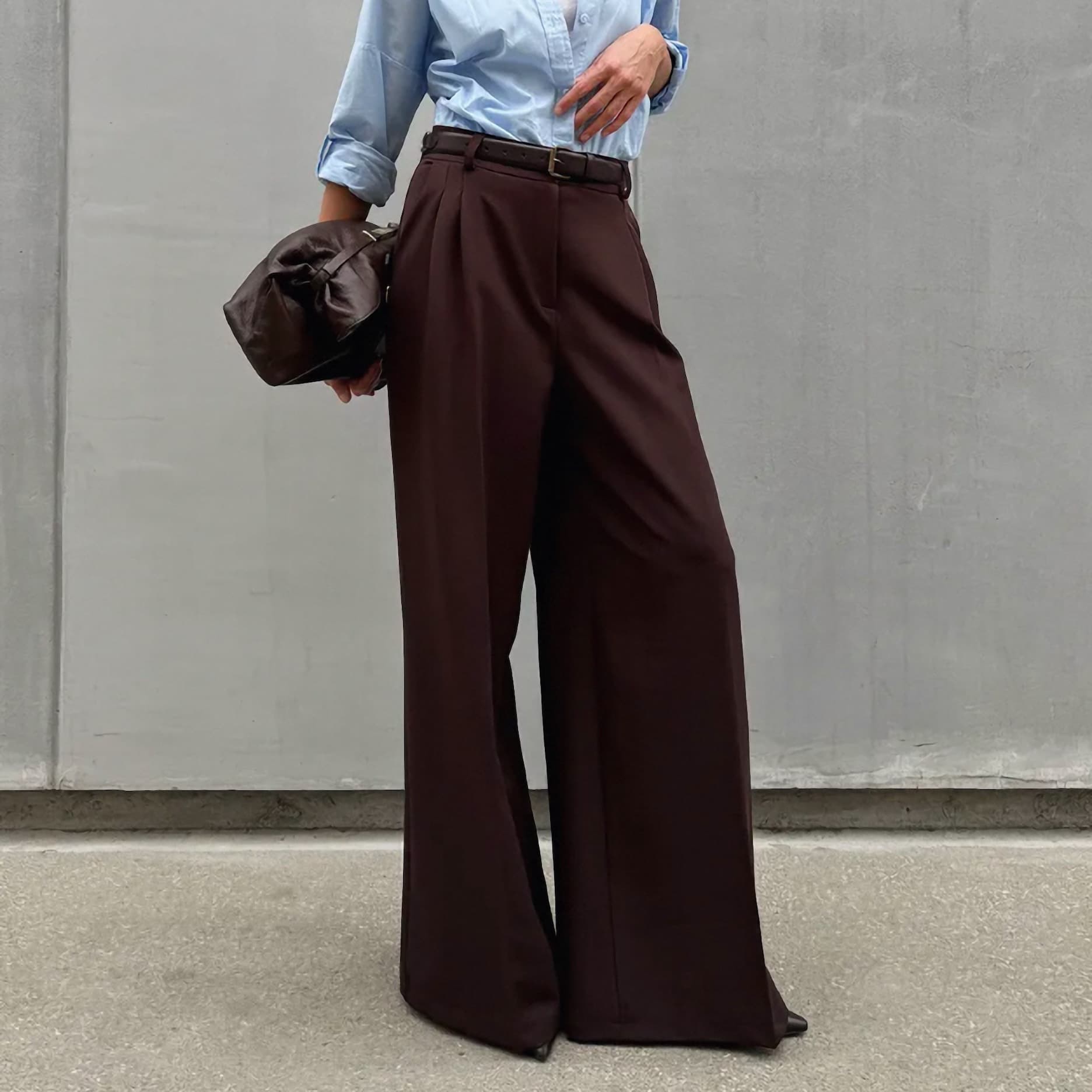 High-Quality Cross-Border Women's Light Luxury New Straight Loose Wide-Leg Pants, Slimming, Office & Casual Trousers