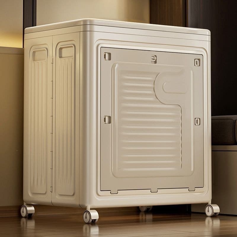 Clothes Storage Box Home Large Capacity Flip-Lid Toy Clothing Quilt Organizer Foldable Storage Box Storage Cabinet