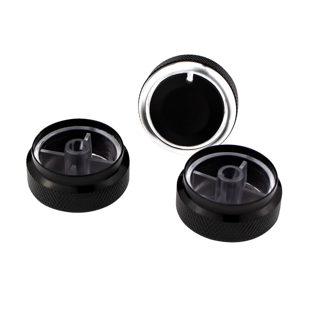 Compatible with Toyota Vios Manual Air Conditioning Knob Switch in Black