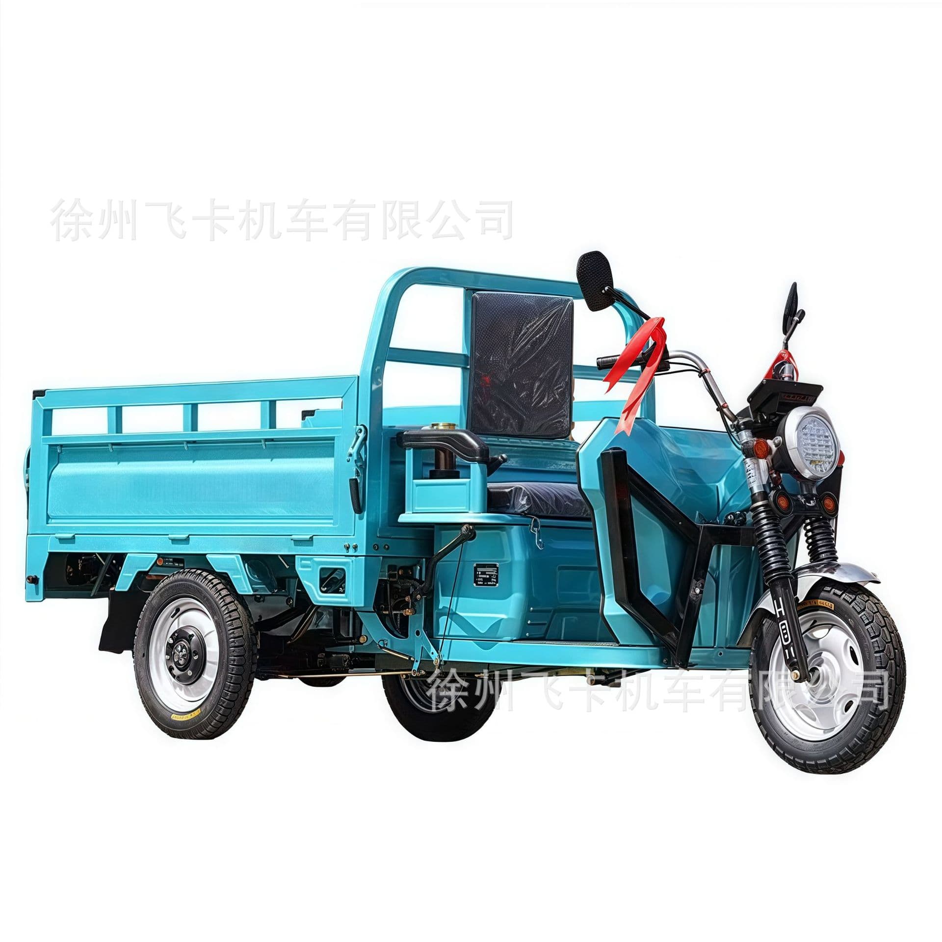 The factory supplies electric three-wheeled delivery tricycles for cargo delivery, practical household battery car tricycles