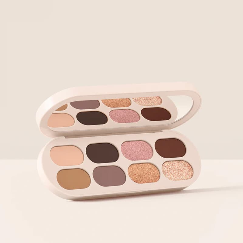 Cross-border Rare Beauty Selena 8-color contouring basic eyeshadow palette neutral matte shimmer eyeshadow palette