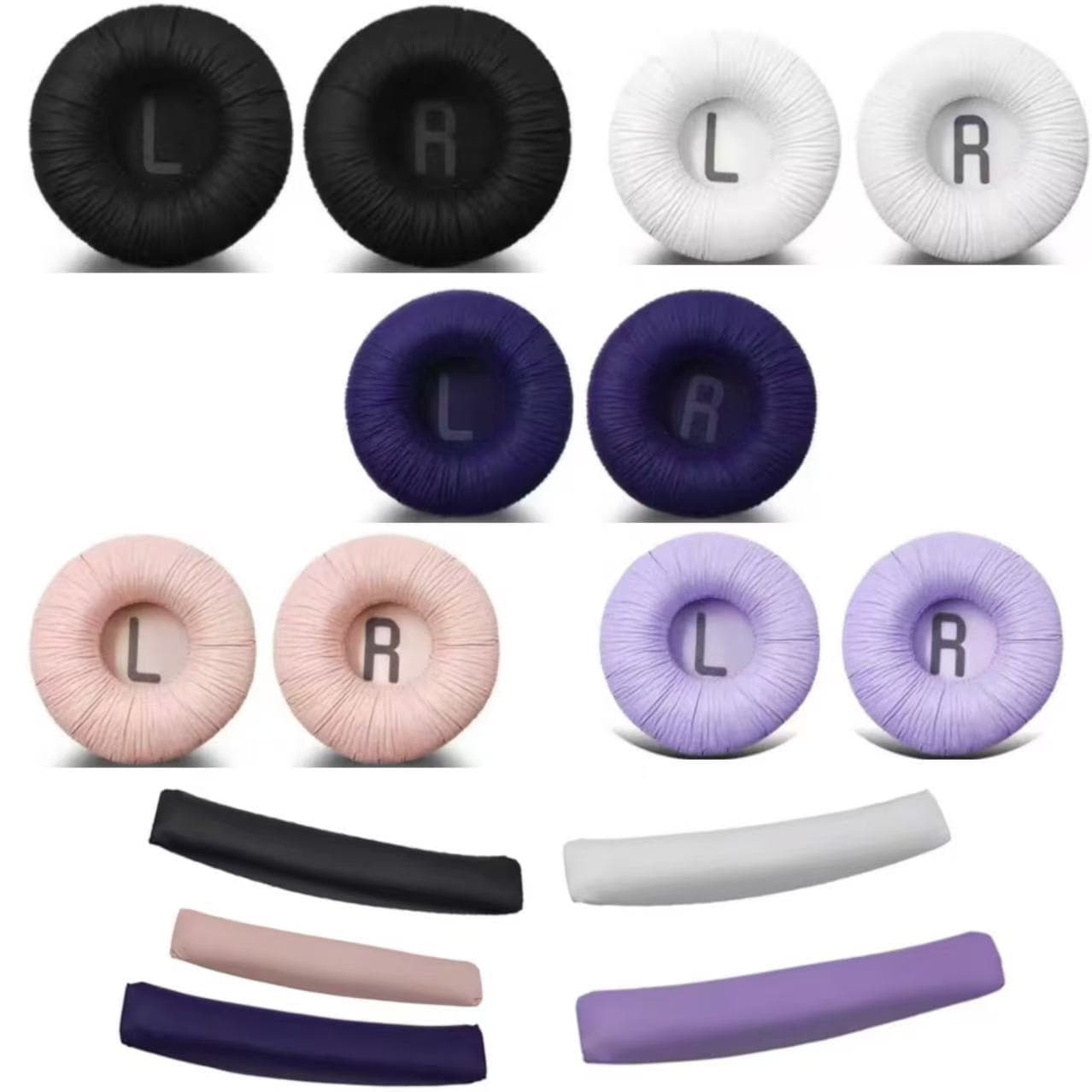 For JBL T450 T500 T510 T520 Tune600BT 660NC head beam pad earmuffs headphone set