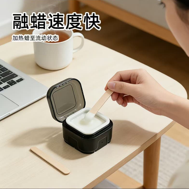 Mini Hair Removal Wax Warmer Kit for Nostrils and Ears, Amazon Hot Selling Compact and Lightweight Wax Machine