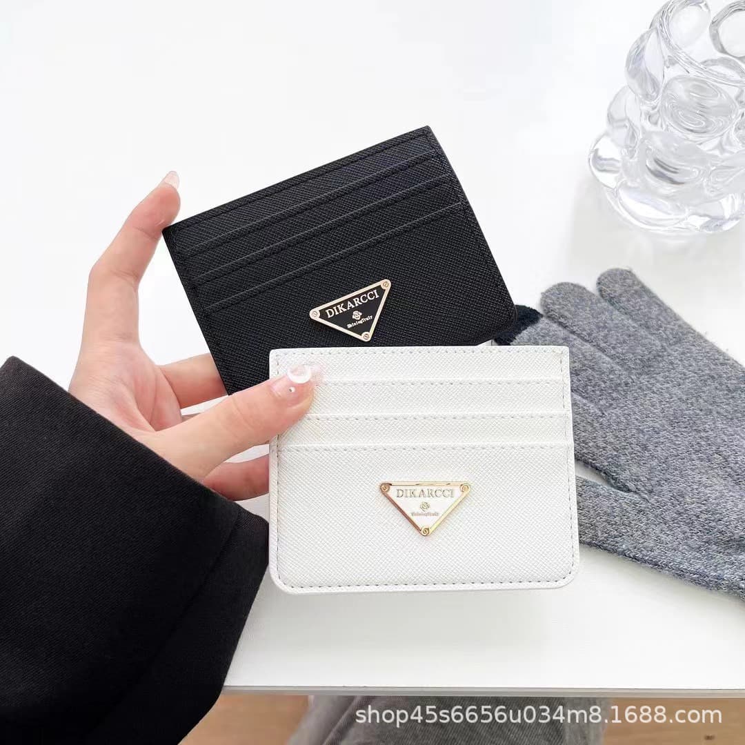 Premium Card Holder Card Slot Card Case Compatible with Driver's License, Unisex Style Leather ID Case Multi-Slot Card Holder
