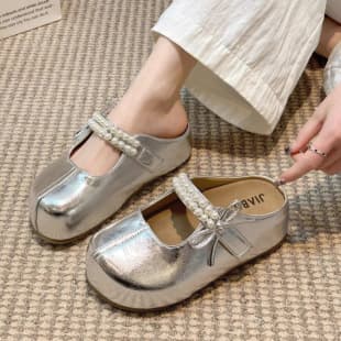 Thick Sole Inner Height Increase Birkenstock-style Half Slippers for Women 2026 New Spring Summer Matching Dresses Birkenstock-style Sandals